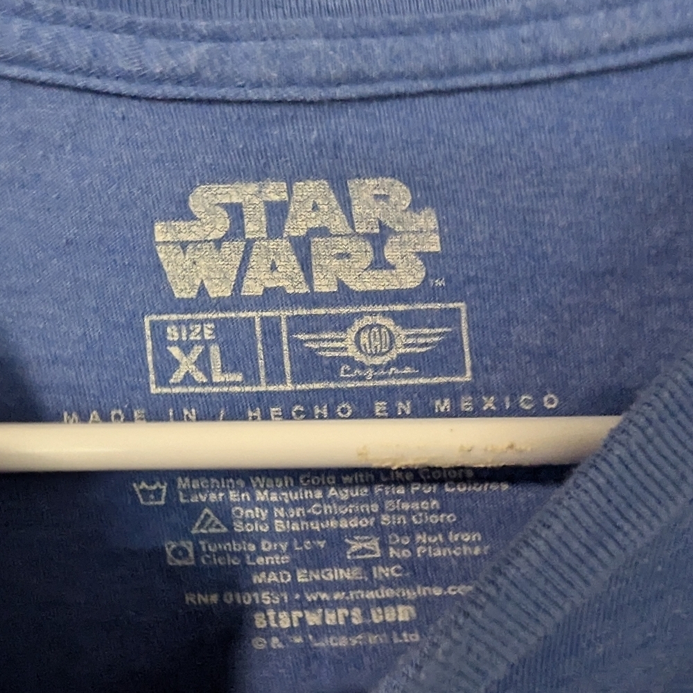 Star Wars, Imperial Walker, Schematic Tee,Size Xl - Picture 3 of 3